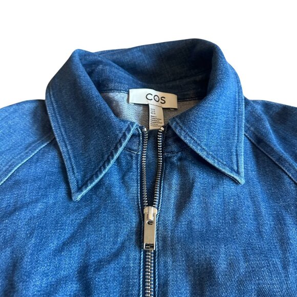 COS Blue Midi Dress - Picture 3 of 12